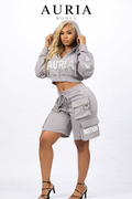 AURIA Women – Motion Cargo Short Set