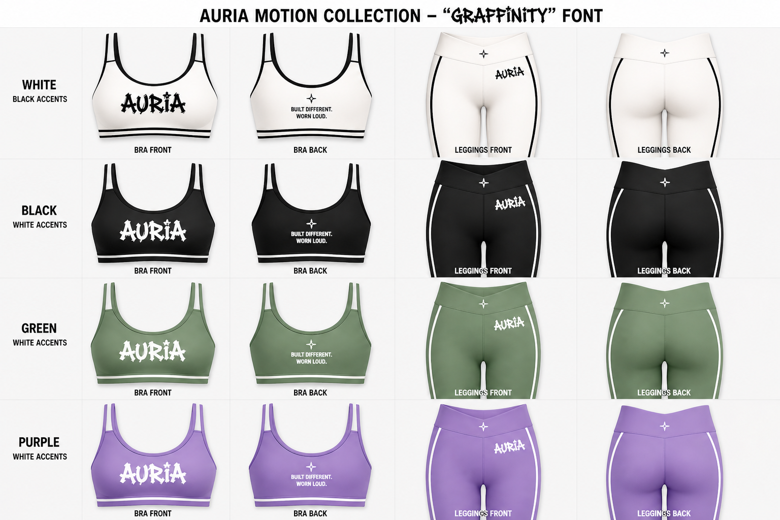 AURIA Women — Graffinity Motion Set