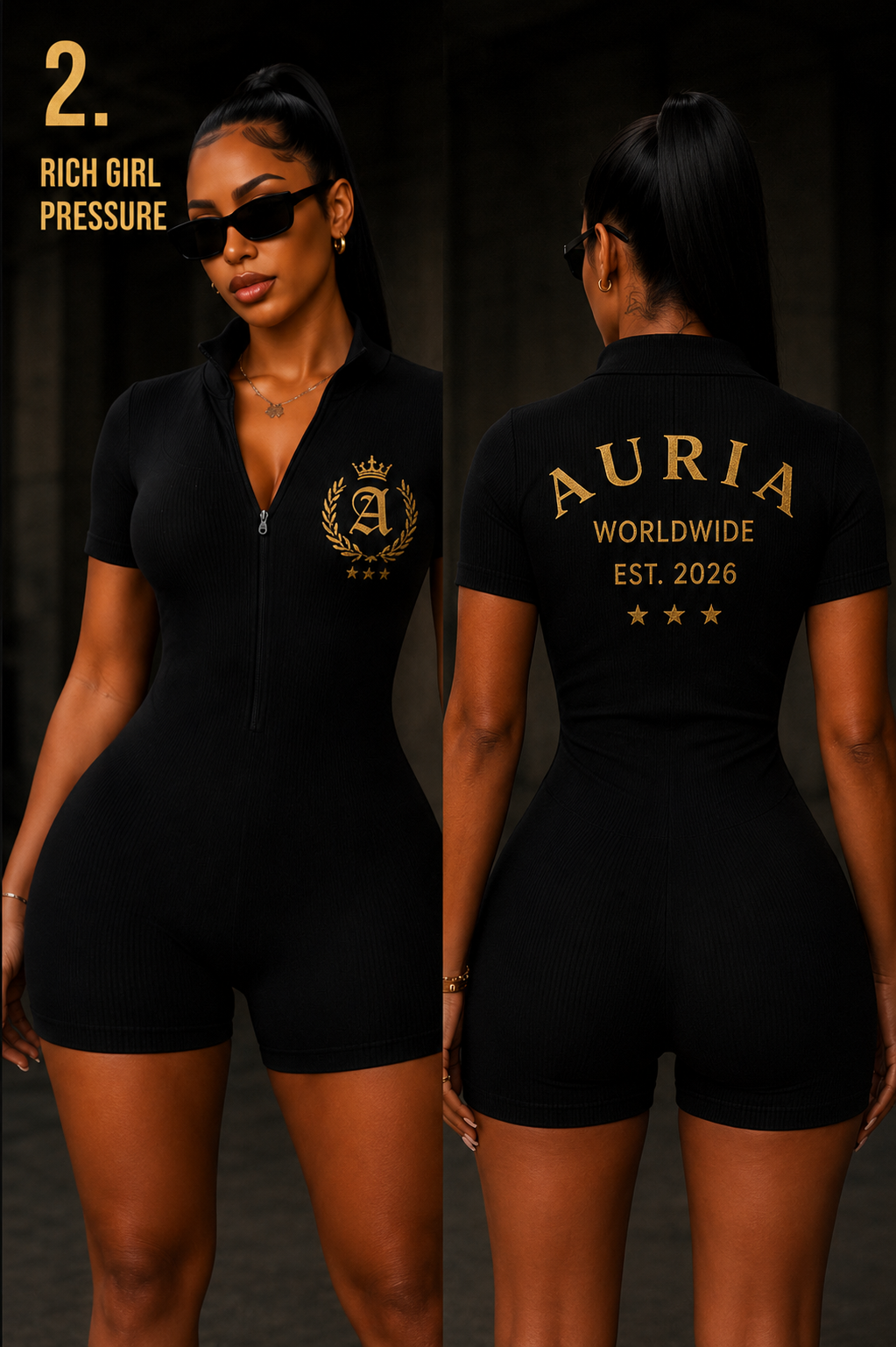 AURIA Women – Rich Girl Pressure Romper