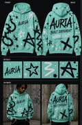 AURIA Men — Abstract Chaos Hoodie