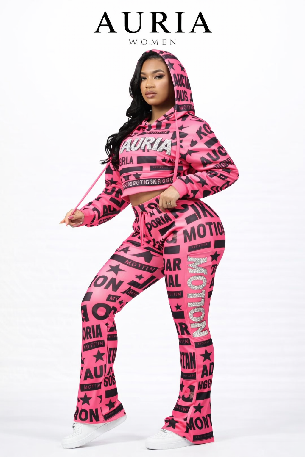 AURIA Women – Motion Graphic Set (Pink Presale)