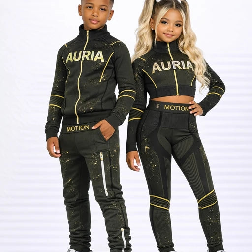 AURIA Kids – Motion Set (Olive Speckled Presale)