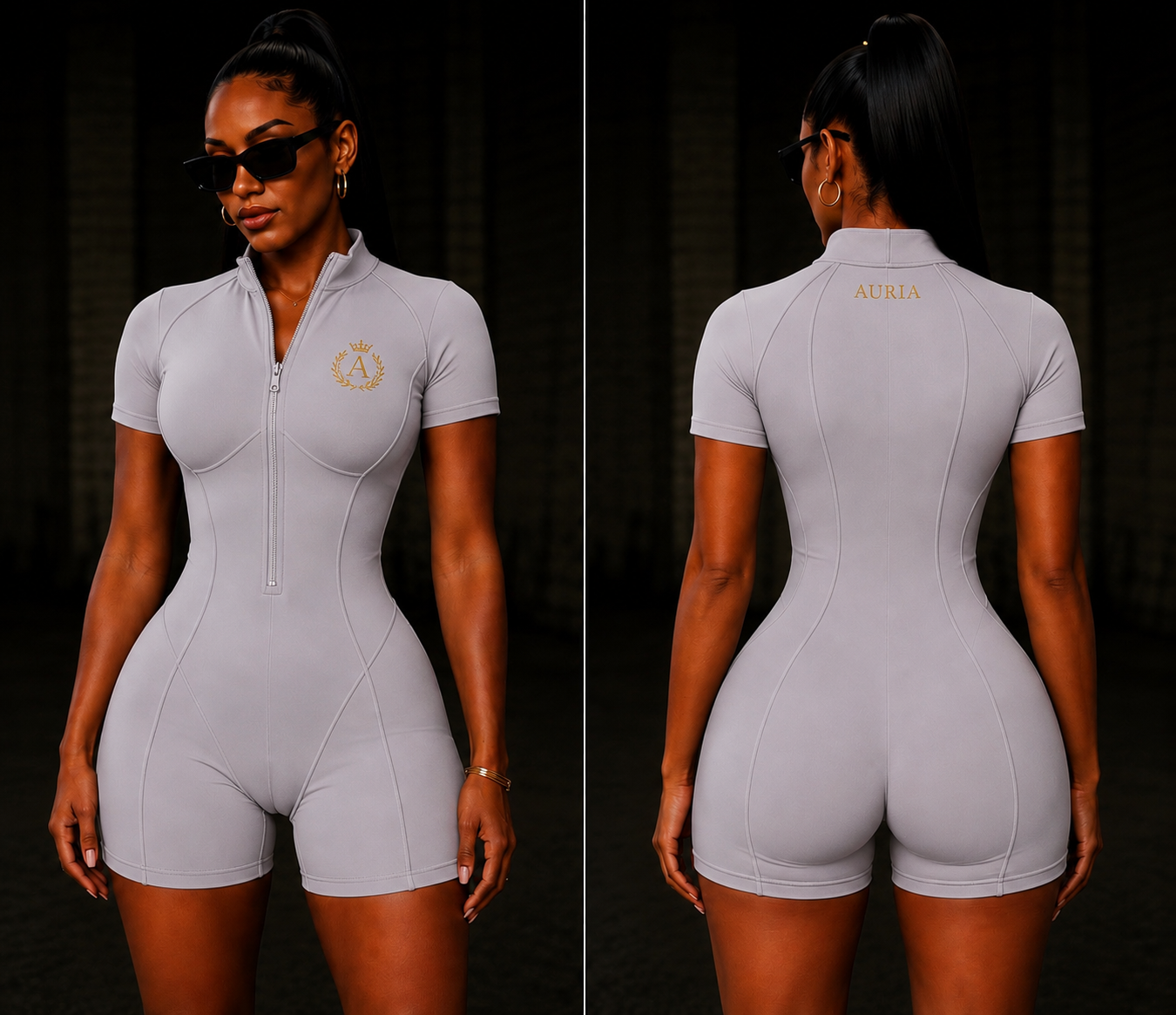 AURIA Women – Rich Girl Pressure Sculpt Romper