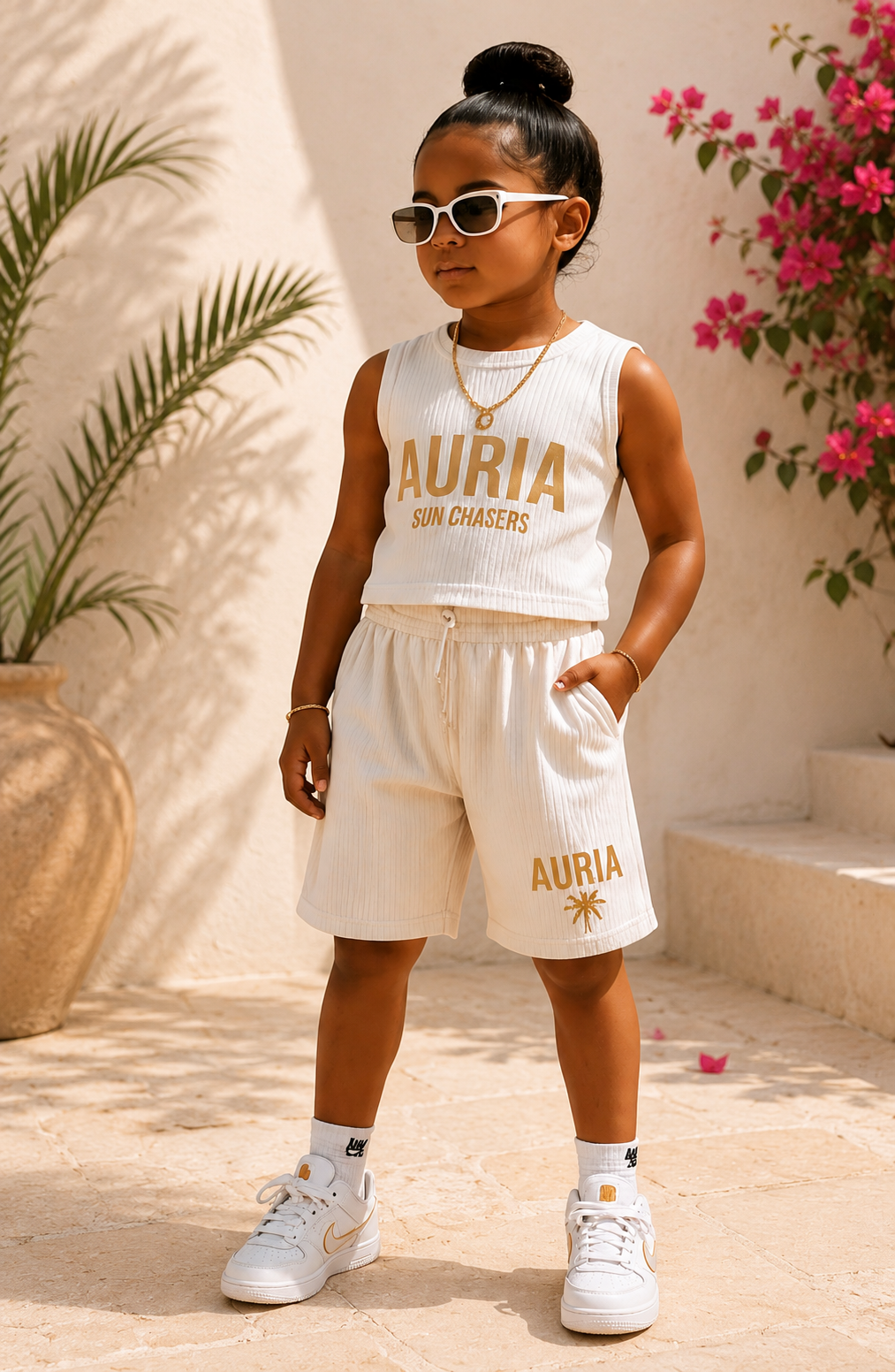 AURIA “Mini Luxe” Ribbed Set