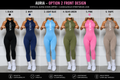 AURIA Women — Vertical Motion Jumpsuit