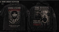 LIL G x AURIA – Born Under Suspicion Tee (Acid Wash Edition)
