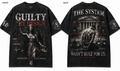 LIL G x AURIA – Guilty By Design Tee (Acid Wash Edition)