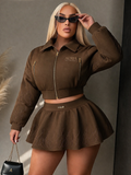 AURIA “Flame Authority” Skirt Set