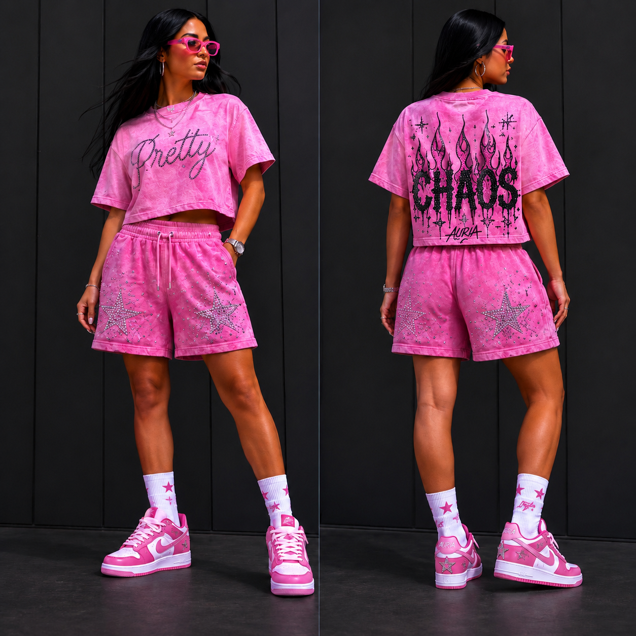 AURIA “Pretty Chaos” Rhinestone Set