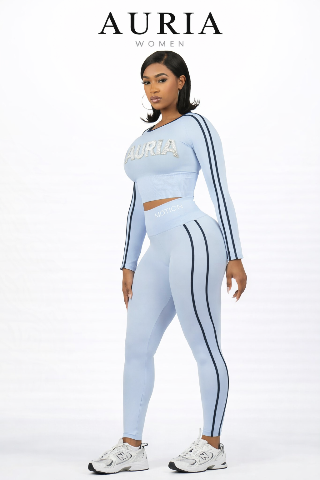 AURIA Women – Motion Luxe Set (Baby Blue Presale)