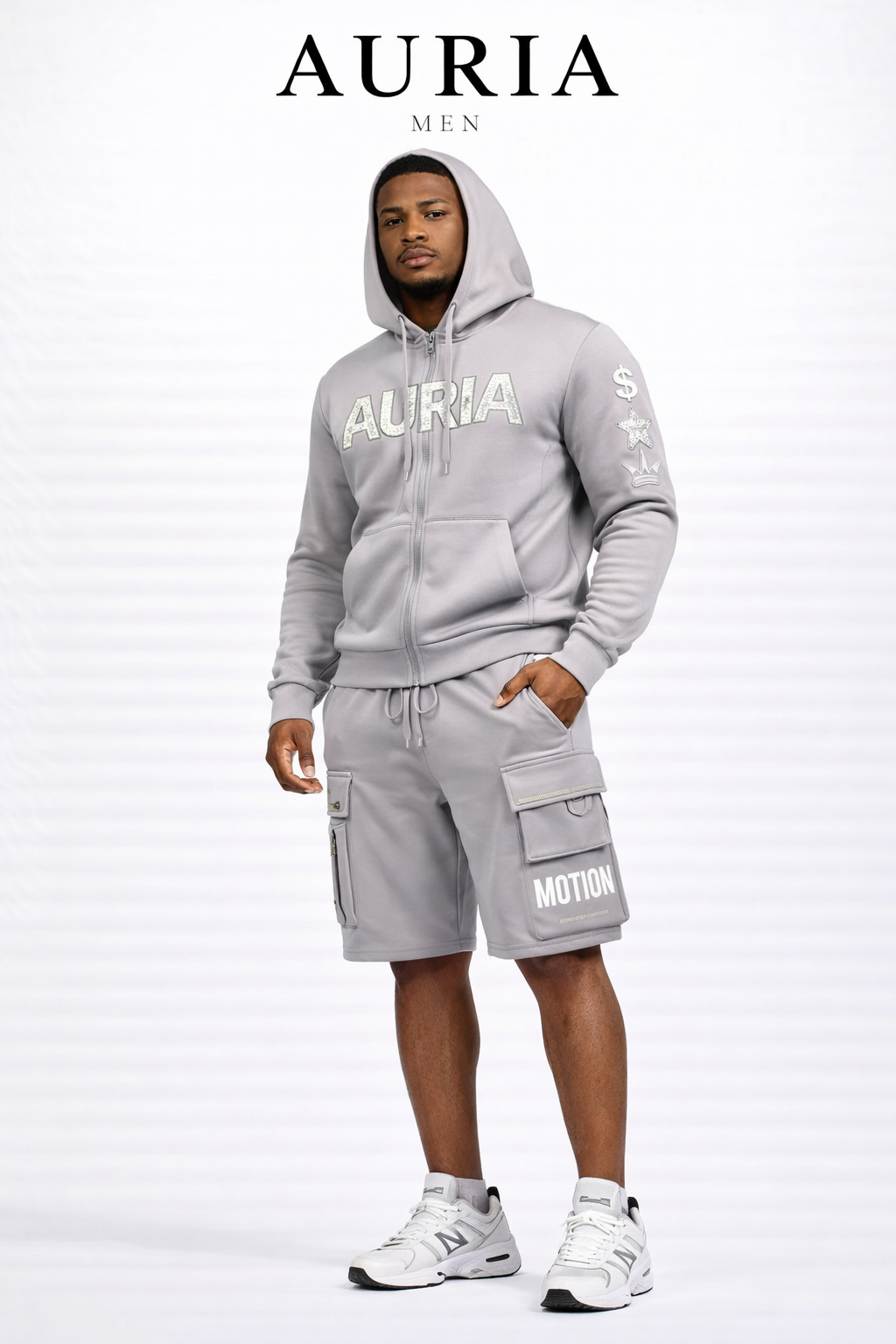 AURIA Men – Essential Motion Shorts Set (Limited Presale)